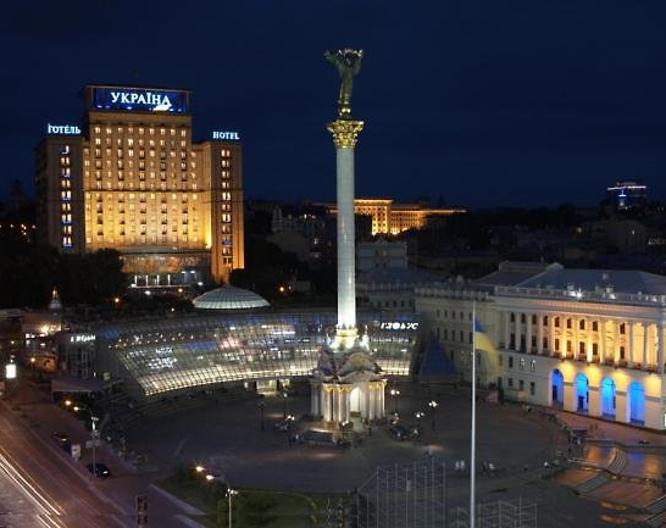 Ukraine Hotel - Außenansicht
