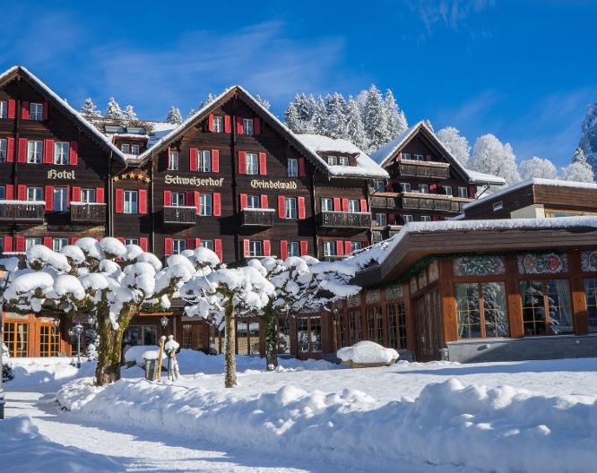 Romantik Hotel Schweizerhof Grindelwald - Außenansicht