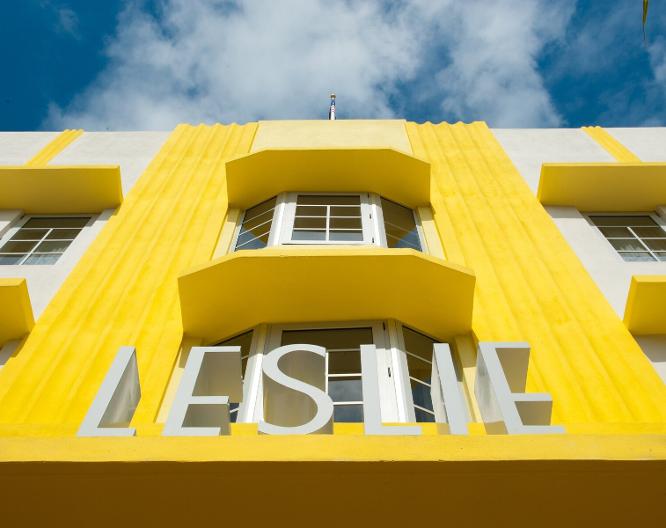 Leslie Hotel Ocean Drive - Außenansicht