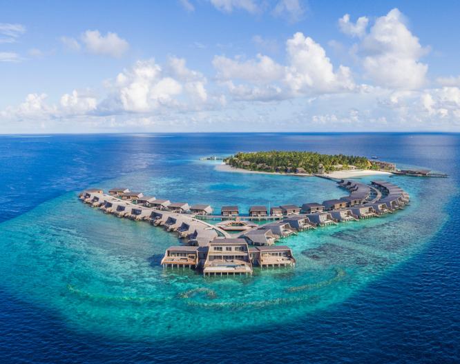 The St. Regis Maldives Vommuli Resort - Außenansicht