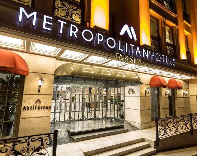 Metropolitan Hotels Taksim - Außenansicht
