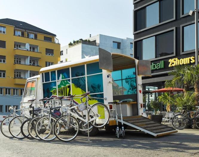 25hours Hotel Zürich Langstrasse - Außenansicht