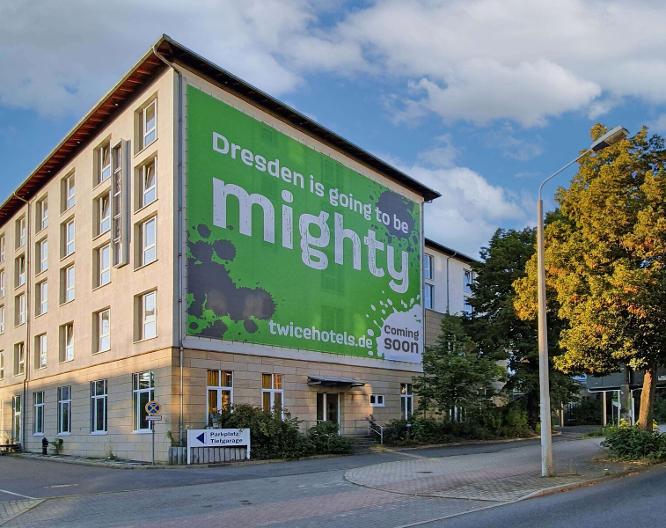mightyTwice Hotel Dresden - Außenansicht