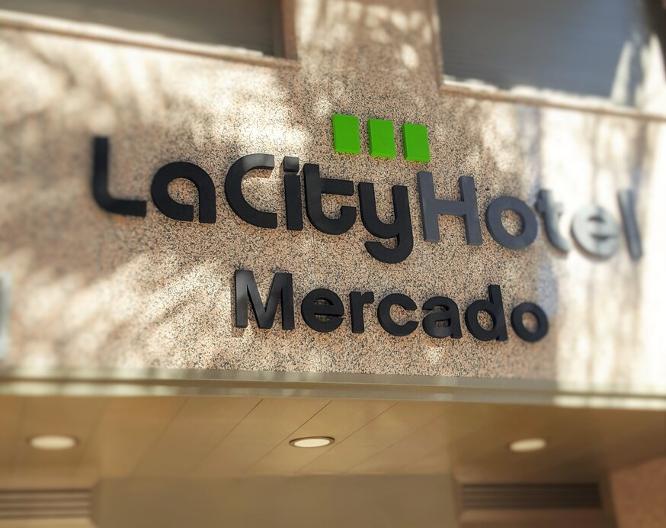 La City Hotel Mercado - Außenansicht