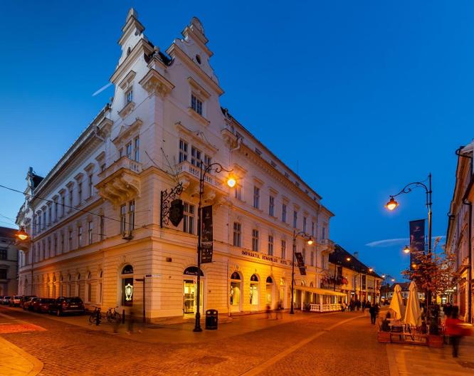 Hotel Imparatul Romanilor Sibiu - Außenansicht