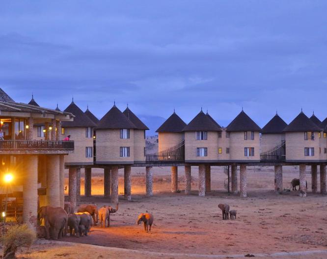 Salt Lick Safari Lodge - Außenansicht