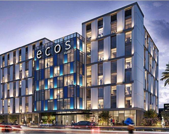 Ecos Dubai Al Furjan Hotel - Außenansicht