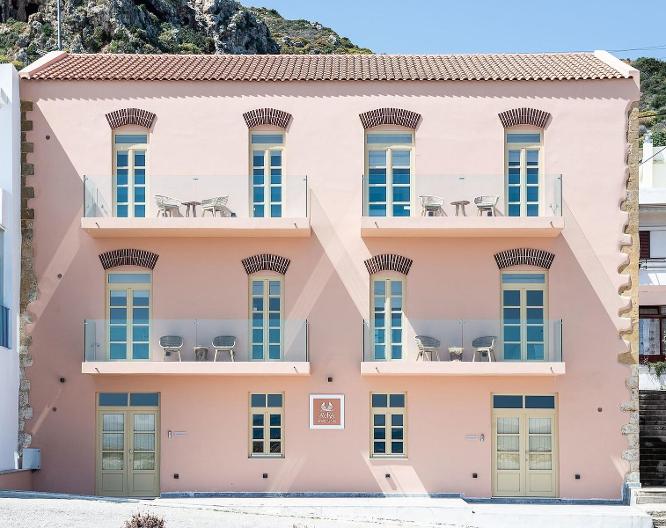 Avra Apartments Kolymbari Harbour - Außenansicht