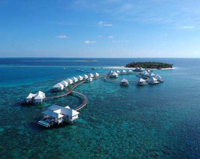 Diamonds Thudufushi - Außenansicht