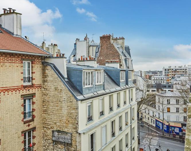 Hipotel Paris Belleville Pyrenees - Außenansicht