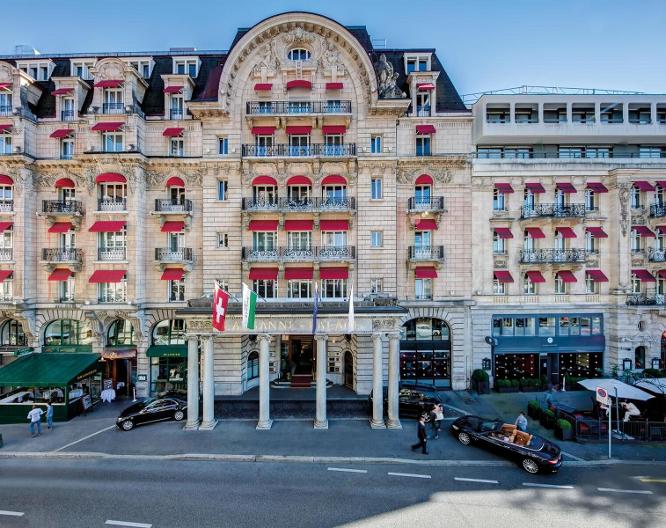 Lausanne Palace - Außenansicht