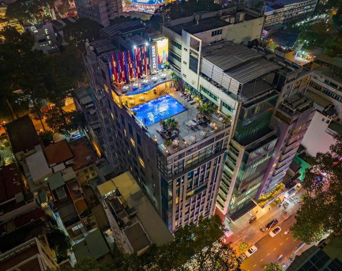 EdenStar Saigon Hotel - Außenansicht