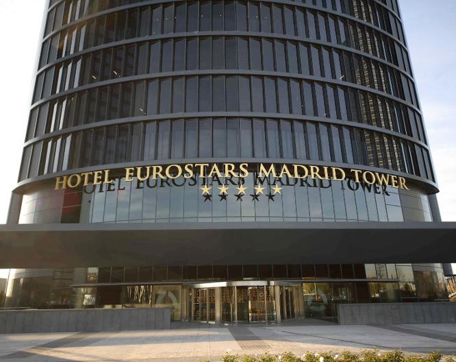 Hotel Eurostars Madrid Tower - Außenansicht