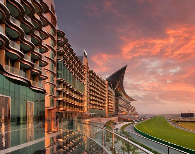 The Meydan Hotel - Außenansicht