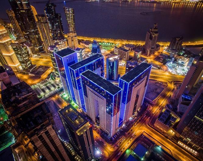 Ezdan Hotel West Bay Towers - Außenansicht
