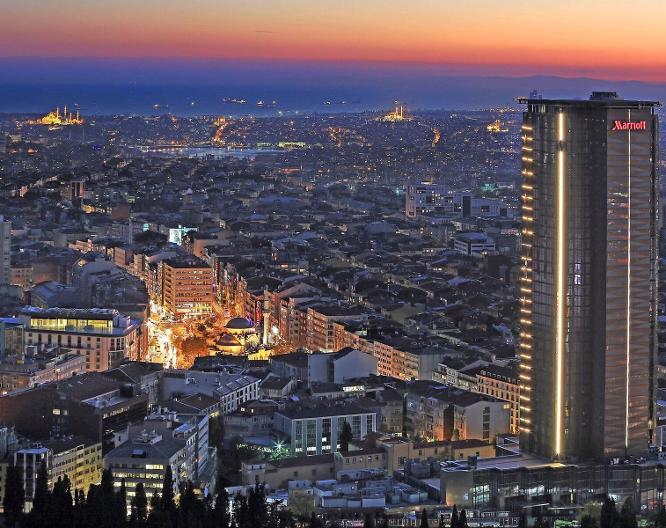 Istanbul Marriott Hotel Sisli - Außenansicht