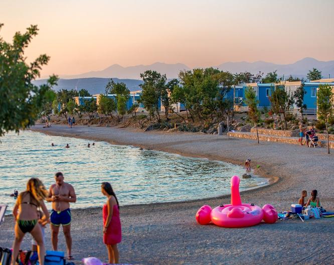 Camping Omisalj - Plage