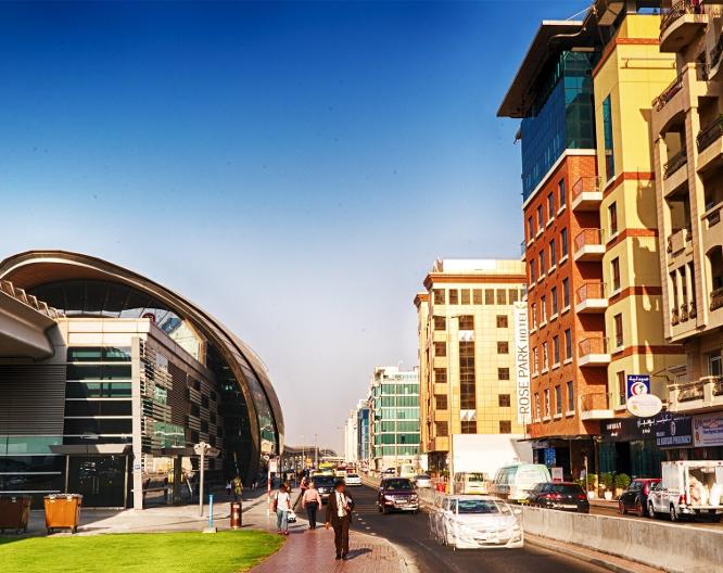 Rose Park Hotel - Al Barsha - Außenansicht