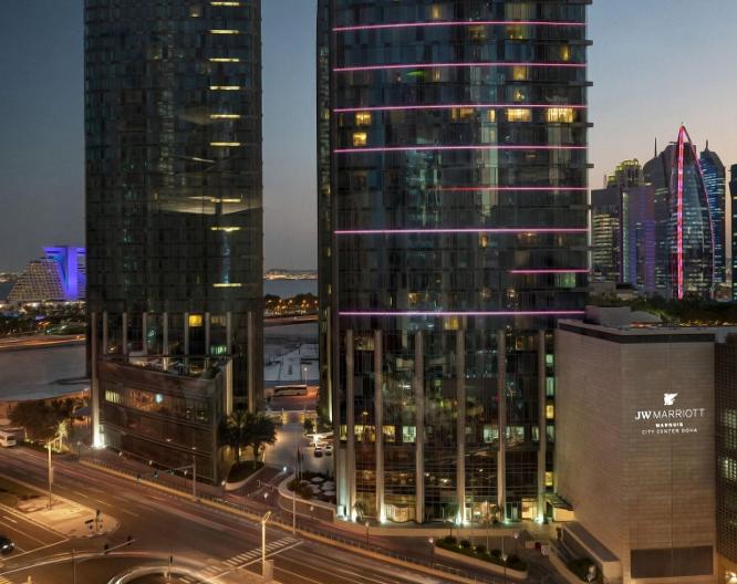 JW Marriott Marquis City Center Doha - Außenansicht