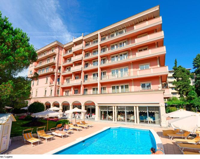 Hotel De la Paix Lugano - Außenansicht