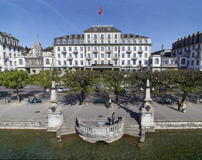 Schweizerhof Luzern - Außenansicht