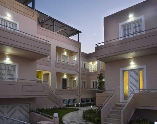 Elia Stalos Apartments - Außenansicht