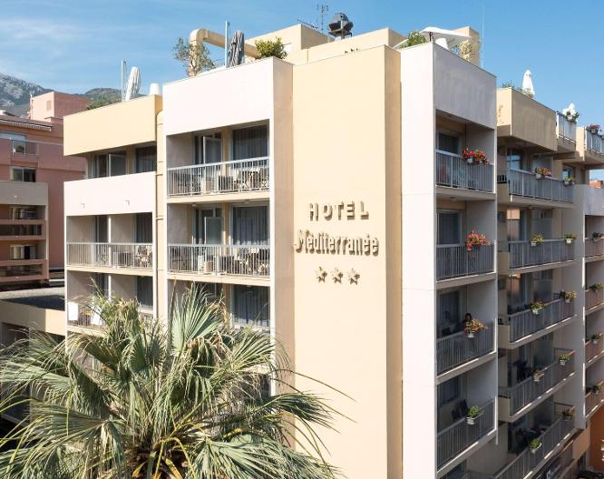 Best Western Hotel Mediterranee Menton - Außenansicht
