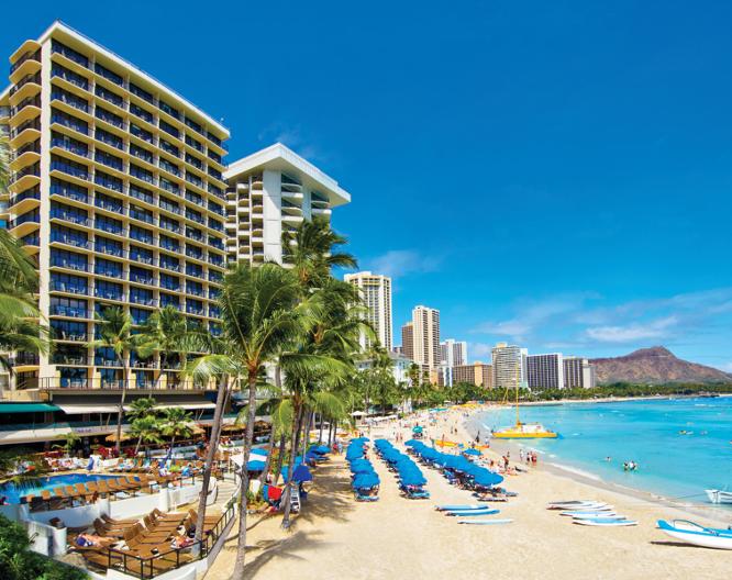 Outrigger Waikiki Beach Resort - Außenansicht