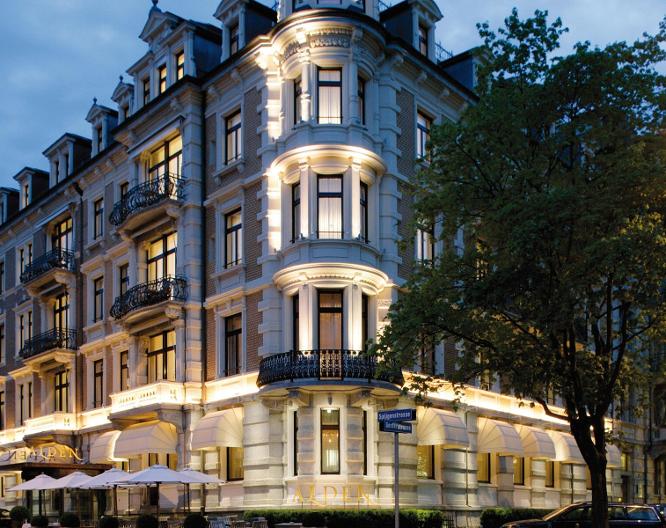 ALDEN Suite Hotel Splügenschloss Zurich - Außenansicht