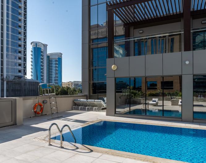 Suha Mina Rashid Hotel Apartments - Außenansicht