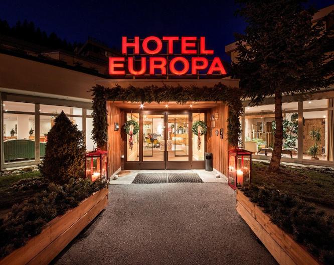 Hotel Europa St. Moritz - Außenansicht