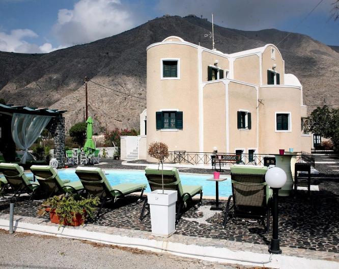 Villa Anemomilos Perissa - Außenansicht