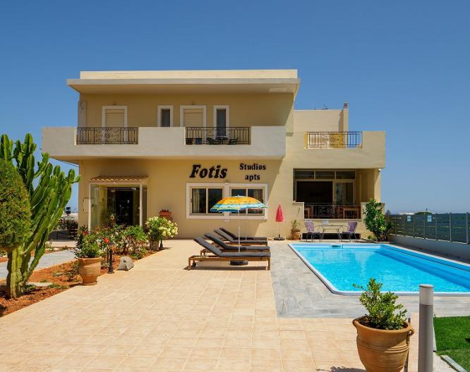 Fotis Studios und Apartments - Außenansicht