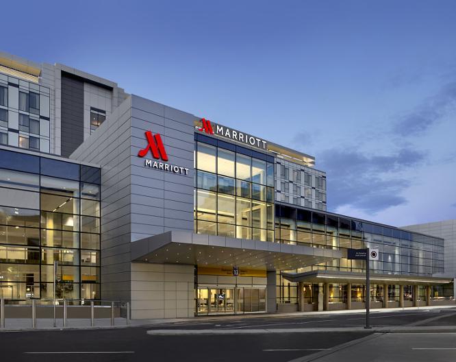 Calgary Airport Marriott In-Terminal Hotel - Vue extérieure