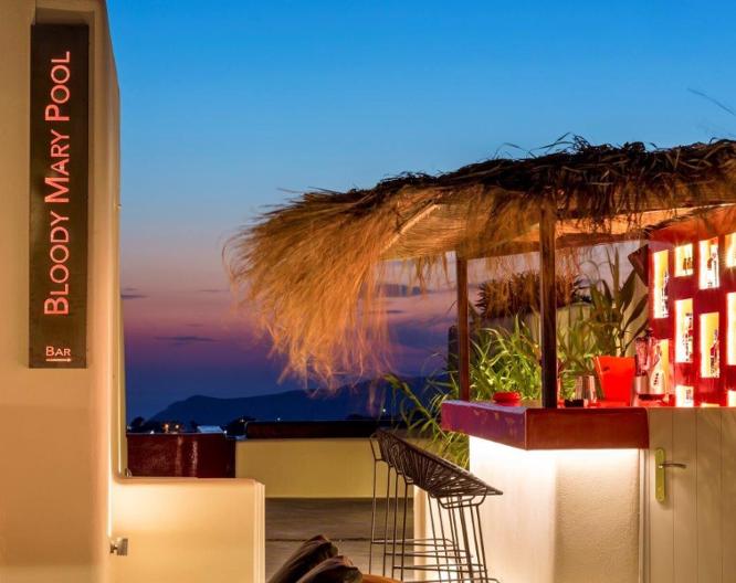 Art Hotel Santorini - Außenansicht
