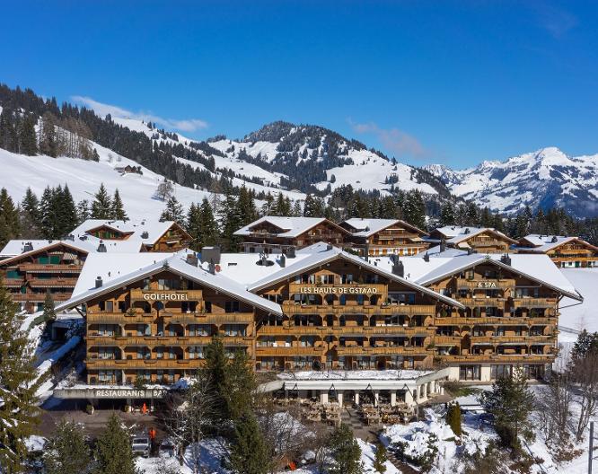 Golfhotel Les Hauts de Gstaad - Außenansicht