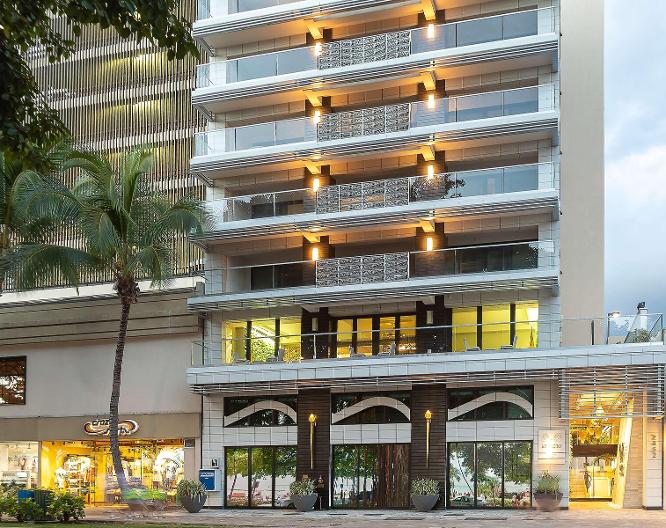 Aston Waikiki Beachside Hotel - Außenansicht