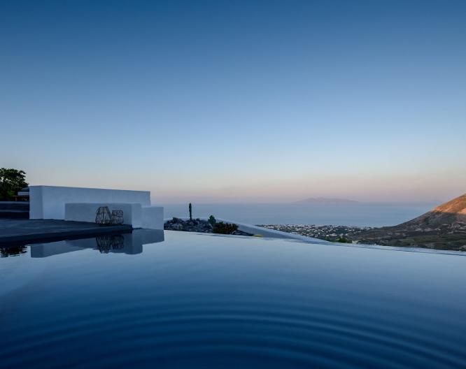 Senses Luxury Villas Santorini - Landschaft