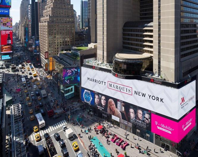 New York Marriott Marquis - Außenansicht