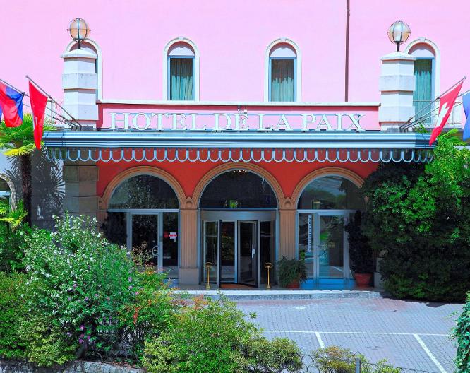 Hotel De la Paix Lugano - Außenansicht