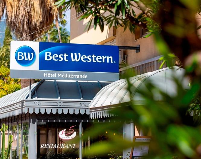 Best Western Hotel Mediterranee Menton - Außenansicht