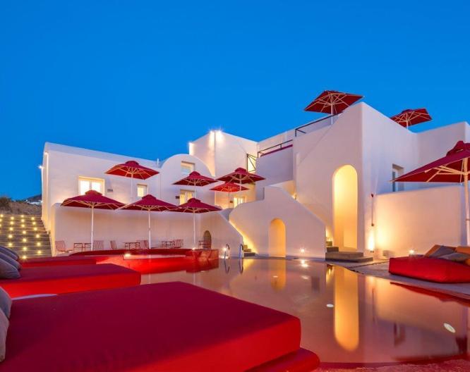 Art Hotel Santorini - Außenansicht