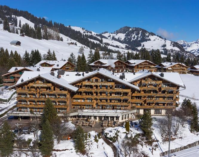 Golfhotel Les Hauts de Gstaad - Außenansicht