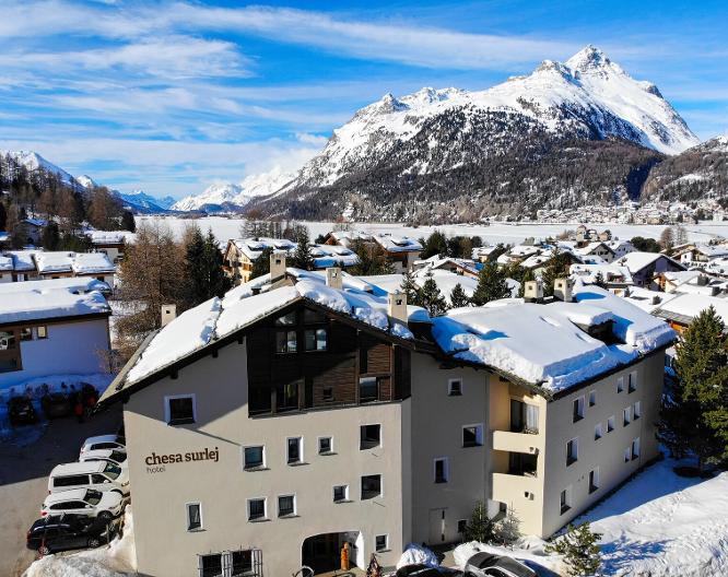 Chesa Surlej Hotel Silvaplana - Außenansicht