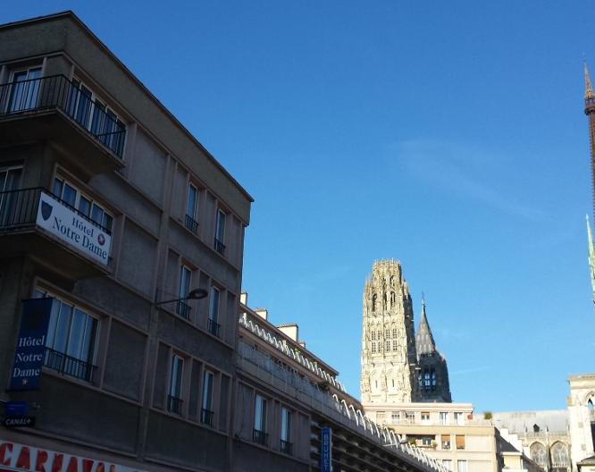 Hotel The Originals Rouen Notre-Dame - Außenansicht