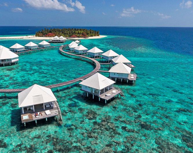 Diamonds Thudufushi - Außenansicht