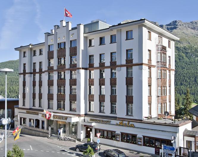 Hotel Schweizerhof St. Moritz - Außenansicht