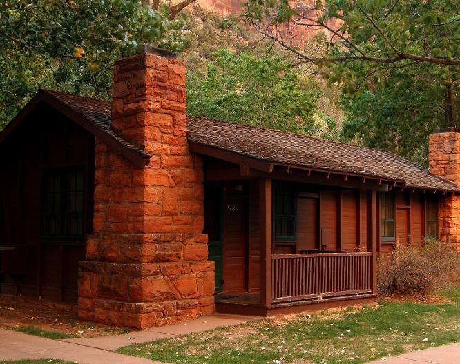 Zion Lodge - Außenansicht