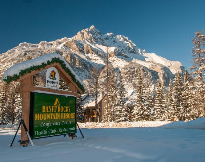 Banff Rocky Mountain Resort - Außenansicht