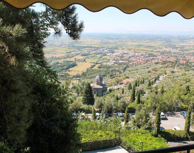 Hotel San Luca Cortona - Außenansicht